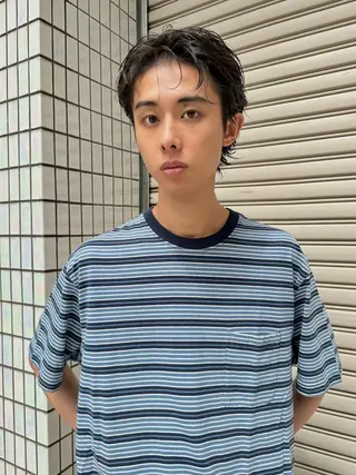 ショート メンズ ナガミ ショウのヘアスタイル
