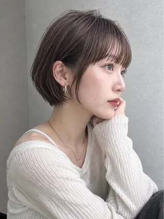 ショート 山下強　歴24年/ ショート／ボブのヘアスタイル