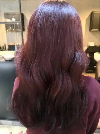 カラー 透明感カラー🫧 AOのヘアスタイル