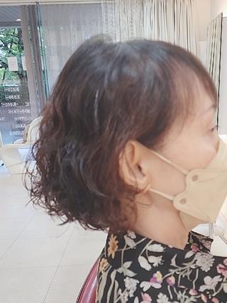 ミディアム パーマ カラー hairmake Juinのその他イメージ