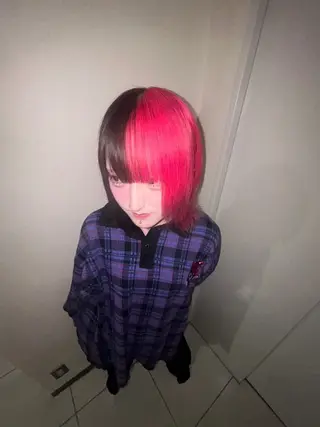ミディアム hirano harukaのヘアスタイル