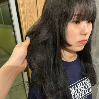 ロング カラー 透明感似合わせカラー 🍀あかり🍀のヘアスタイル