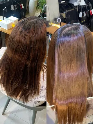 ロング 小野 愛美のヘアスタイル