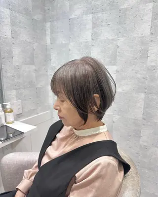 ショート カラー 西山 将太のヘアスタイル