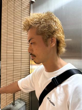 ショート カラー メンズ HYO /似合わせヘアのヘアスタイル