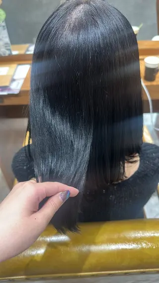 ミディアム カラー 🫧アレンジ・髪質 改善maica🫧のヘアスタイル