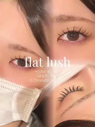 マツエク・マツパ Pinq she Ayana👀🤍のヘアスタイル