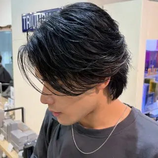 メンズ フェザーパーマ🌙 毛流れ yuzukiのその他イメージ