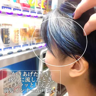 ショート カラー ボブ/縮毛/レイヤー モトナリのヘアスタイル