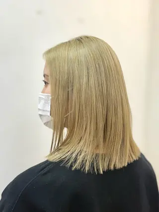 ミディアム 冨田 豊のヘアスタイル