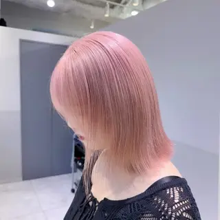 ミディアム カラー ヘアアレンジ メンズ ブリーチの髪様 MASATOのヘアスタイル
