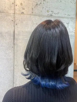 カラー 💎HYUGO❄️ 縮毛矯正/ハイトーンのヘアスタイル