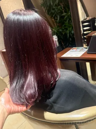 セミロング Alegria アレグリアのヘアスタイル