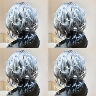 ショート カラー レイヤー×艶髪特化 マネージャー安藤光司のヘアスタイル