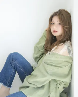 セミロング 🌟モテ髪ショート 🌟店長 津賀涼のヘアスタイル