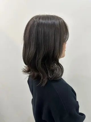 ミディアム カラー レイヤー/ヘアセット 💐nao.のヘアスタイル