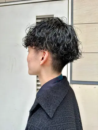 ショート パーマ メンズ beronica ベロニカのヘアスタイル
