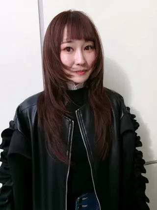 ロング カラー 名古屋栄/ブリーチ/ ボブ🧃木下桃嘉のヘアスタイル