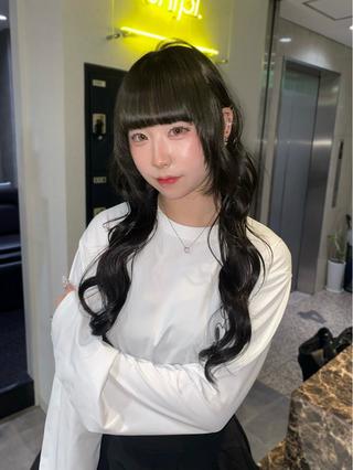 カラー 大阪梅田カラーカット モデル募集中🦋サヤのヘアスタイル