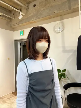 ミディアム カラー fit /HONOKAのヘアスタイル
