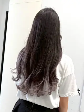 ロング カラー 💠urara opus💠🩵のヘアスタイル
