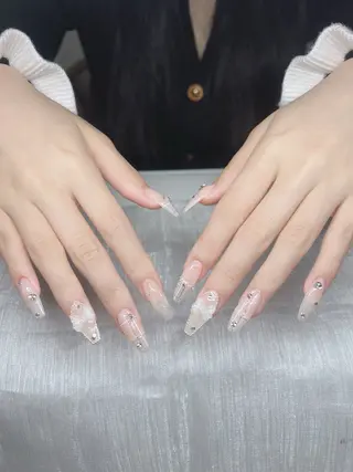 ネイル Lee Nails チップ長さだし専門店のネイルデザイン