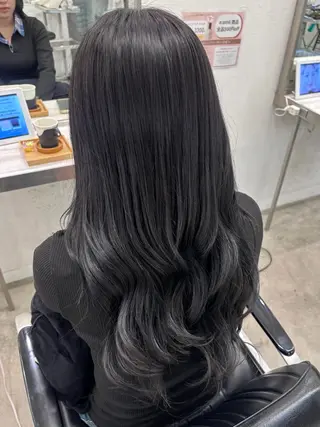 ロング カラー 韓国ヘア🇰🇷 HINAのヘアスタイル