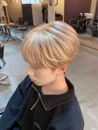 ショート ツイスパ/シャドウ 新井のヘアスタイル