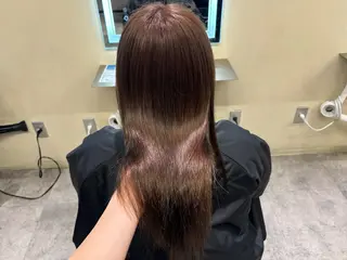 セミロング カラー ヘアアレンジ 💟Opus // Mizuki🐕のヘアスタイル