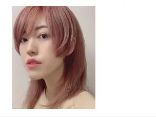 セミロング カラー パル__レイヤー/パ ーマ/デザインカラーのヘアスタイル
