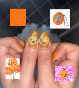 ネイル nano/きもかわ nail🐬🫧のネイルデザイン