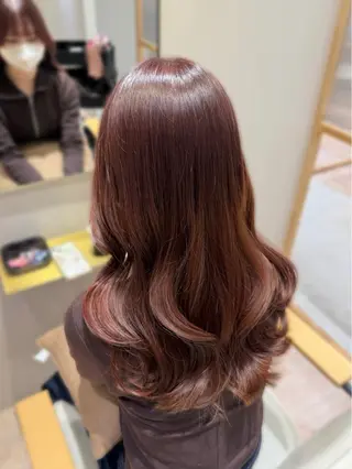 ロング hazuki🐈⬛ 透明感カラーのヘアスタイル