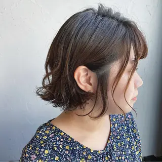 ショート パーマ 山口 浩之のヘアスタイル