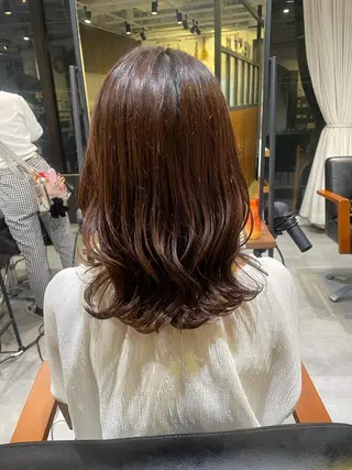 ミディアム すずね♡ トータルビューティーのヘアスタイル