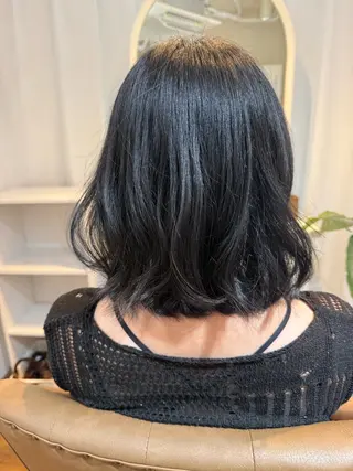 ミディアム 高橋 疾斗のヘアスタイル