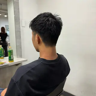 メンズ 檜谷 晴　顔周りカットのヘアスタイル