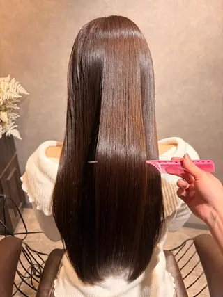 ロング 艶髪カラー🤍ྀི 強矢　美紗希🩷ྀིのヘアスタイル