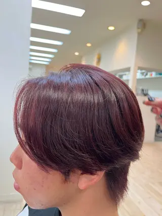 カラー 片岡 陽のヘアスタイル