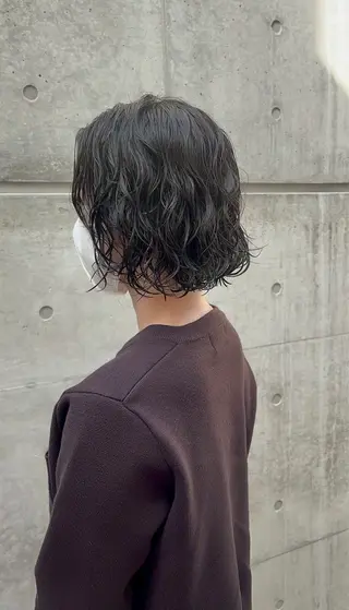 ショート パーマ フレンチボブパーマ Yuukiのヘアスタイル