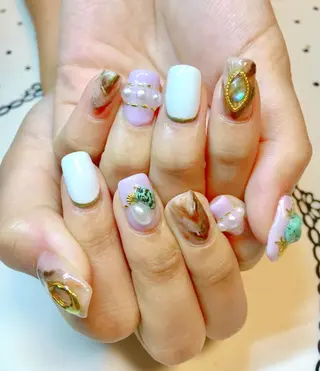 ネイル nailist cocoのネイルデザイン