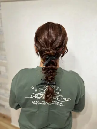 ヘアアレンジ hair salon【クラン】のヘアスタイル