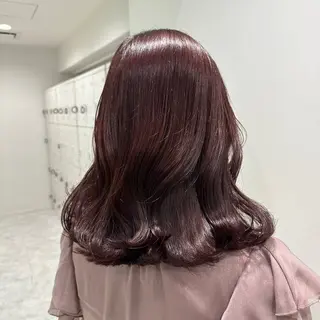 ロング カラー トレンド韓国ヘアー♡ 横浜美容室♡のヘアスタイル
