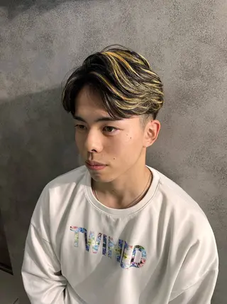 メンズ 渋谷ショート、パーマ 美容師vain はるのヘアスタイル