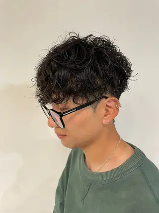 メンズ 三田 真穂のヘアスタイル