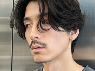 パーマ メンズ フェザーパーマ原宿 fifth 凜空のヘアスタイル
