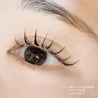 マツエク・マツパ ai__lash__ artistのマツエク・マツパデザイン