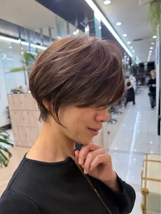 ショート 菅野谷 琉那のヘアスタイル