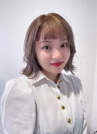 ミディアム HIBIKI/原宿 ハッシュカット🪄のヘアスタイル
