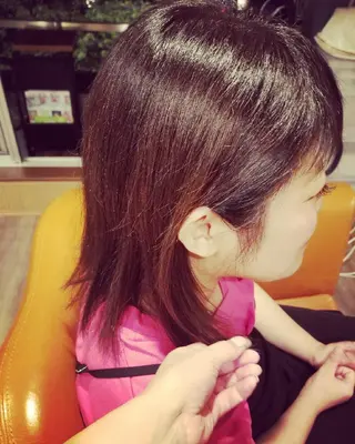 ショート カラー spa hair ark 富井直美のヘアスタイル