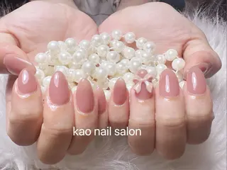 ネイル kao  パラジェル スカルプ/長さだしのネイルデザイン